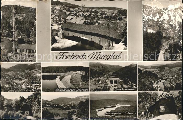 Forbach Baden Schwarzenbach Talsperr