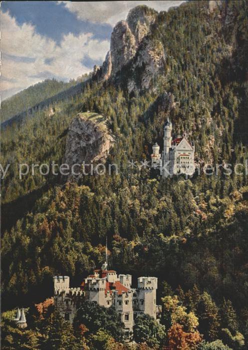 Hohenschwangau und Neuschwangau Schloesser