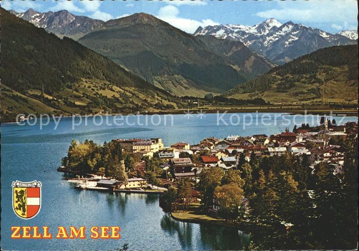 Zell See Fliegeraufnahme