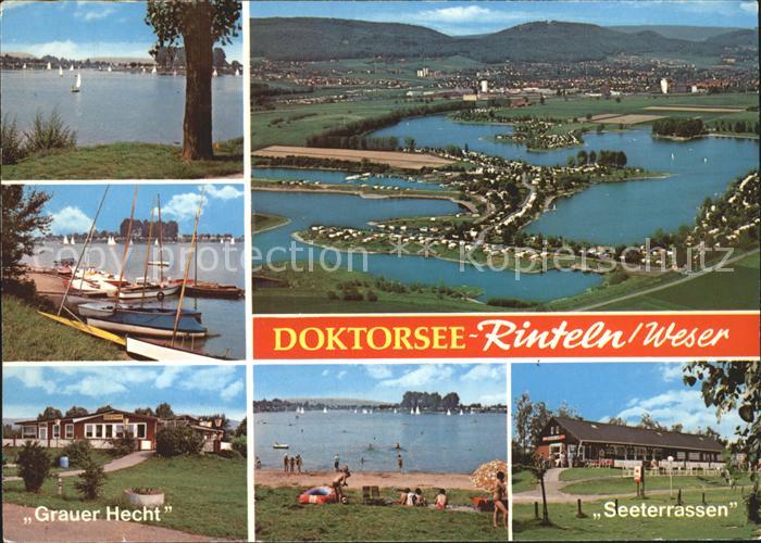 Rinteln Weser Niedersachsen Doktorsee Grauer Hecht