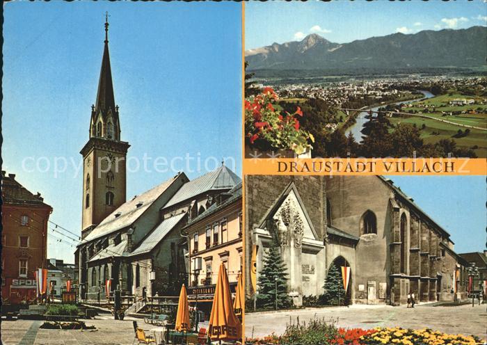 Villach Kaernten Draustadt Pfarrkirche