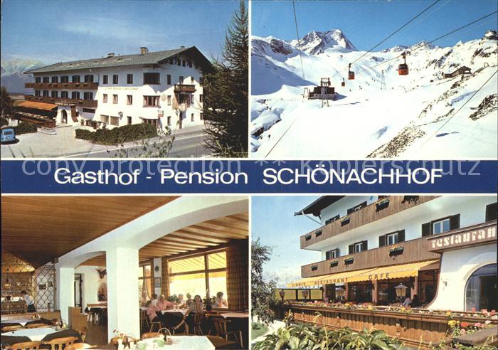 Schoenberg Stubaital Gasthaus Pension Schoenachhof