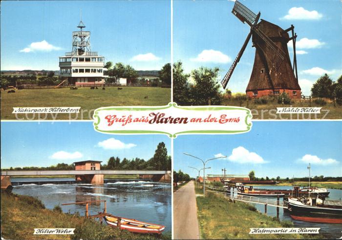 Haren Ems Muehle Hafen