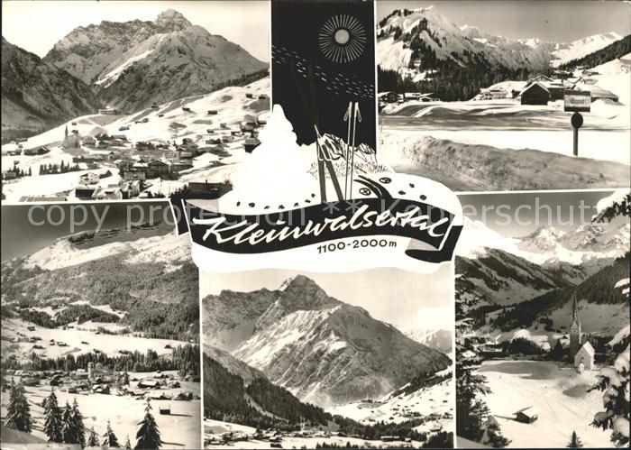 Riezlern Kleinwalsertal Vorarlberg mit Hirschegg und Mittelberg