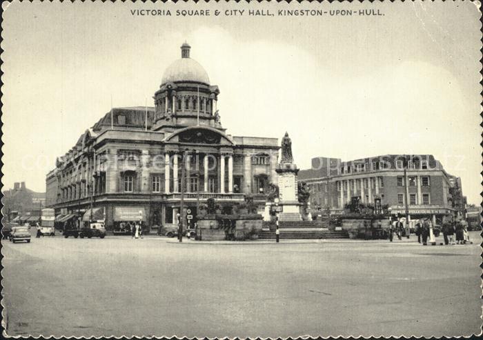 Kingston upon Hull, City of Victoria Square and City Hall