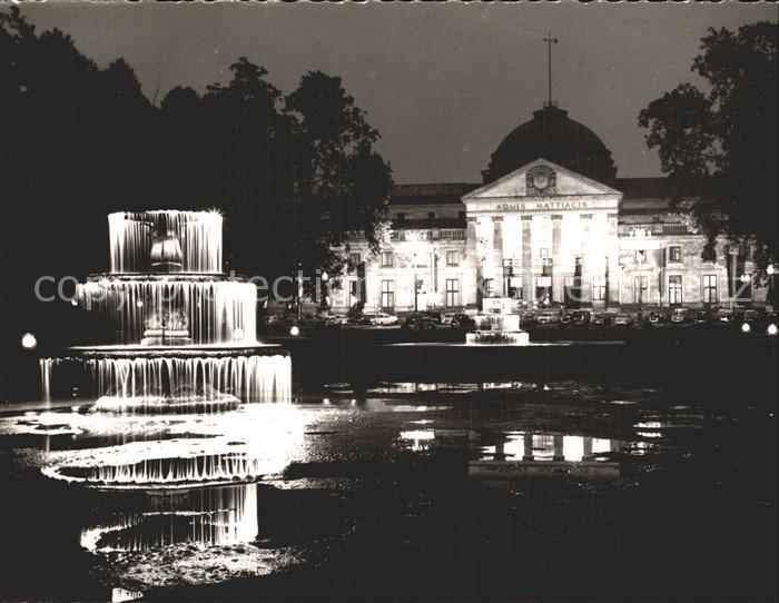 Wiesbaden Kurhaus bei Nacht