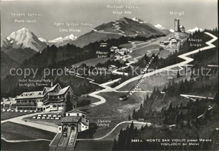 Merano Meran Monte San Vigilio Vigijoch
