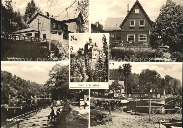 Kriebstein Burg Waldhaus Auenblick