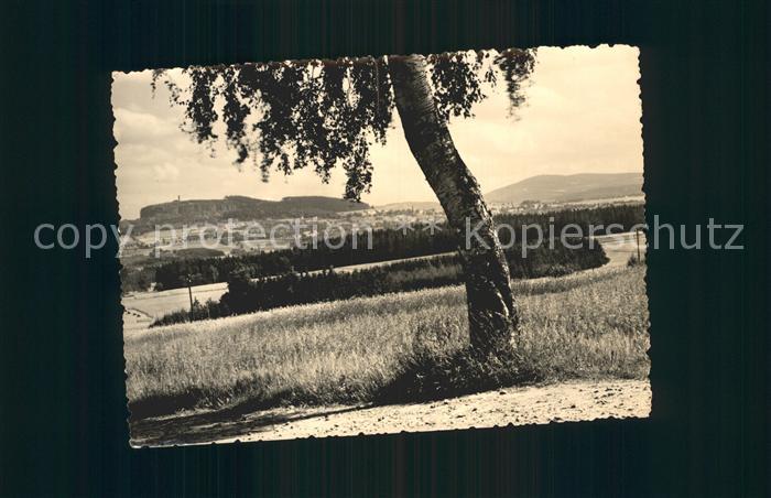 Scheibenberg mit Fichtelberg