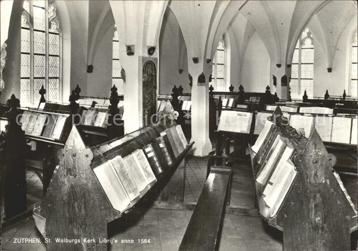 Zutphen Walburgs Kerk Lesesaal
