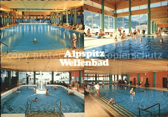 GARMISCH-PARTENKIRCHEN Bayern Alpspitzwellenbad Springerbecken Lehrschwimmbecken