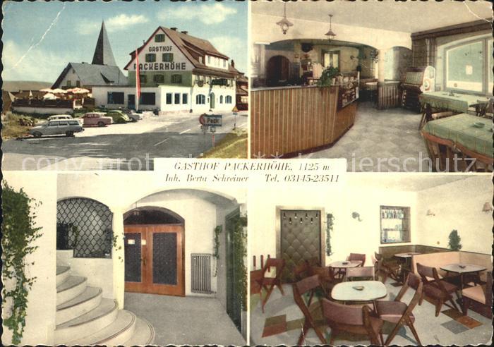 Steiermark Gasthof Packerhoehe Theke Treppe Gaststube