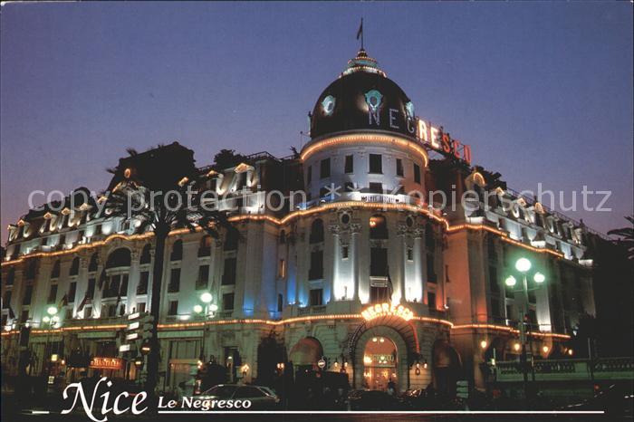Nice Alpes Maritimes Hotel Negresco