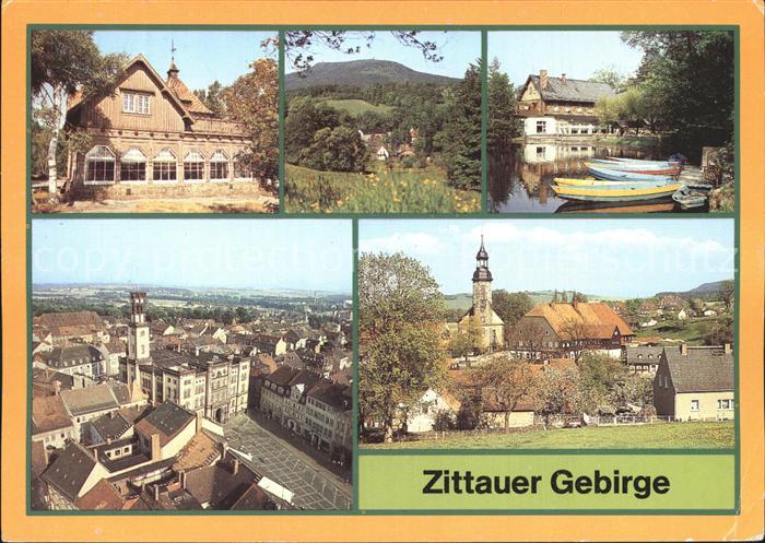 Zittau Oybin Toepferbaude Luckendorf Jonsdorf Gondelteich Rathaus Waltersdorf Ki