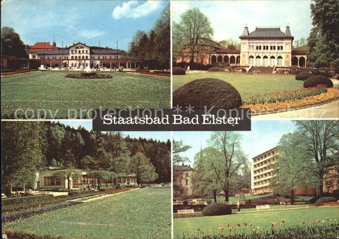 Bad Elster Badehaus Kurhaus HO Badecafe Kliniksanatorium