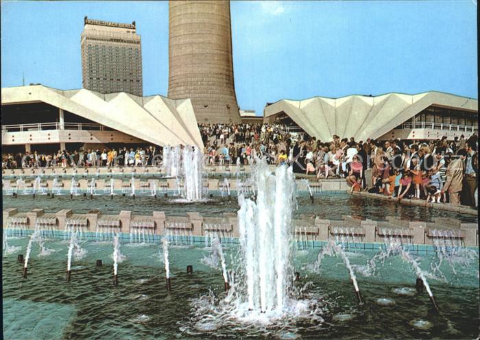 BERLIN CITY Kaskaden am Fernseh und UKW Turm