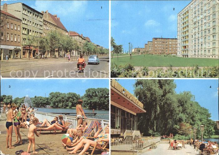 Weissensee Berlin Klement Gottwald Allee Michelangelo Str Freibad am Weissensee