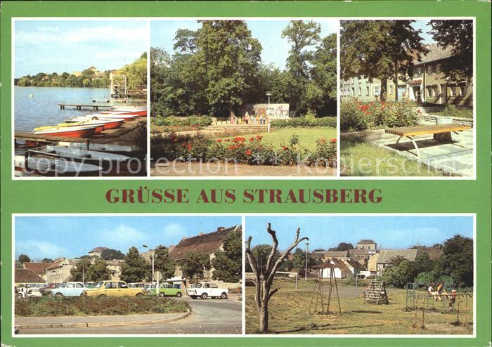 Strausberg Brandenburg Stausee Ehrenhain der Faschismus Opfer Leninplatz Parkpla