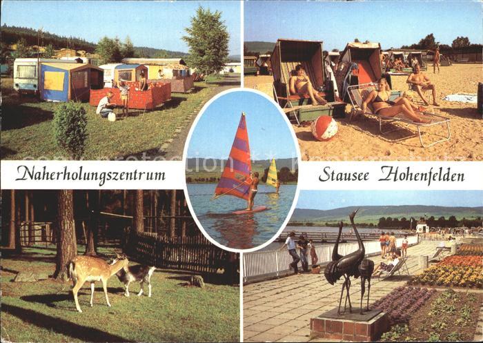 Hohenfelden Naherholungszentrum Camping Strand Wildgehege Promenade