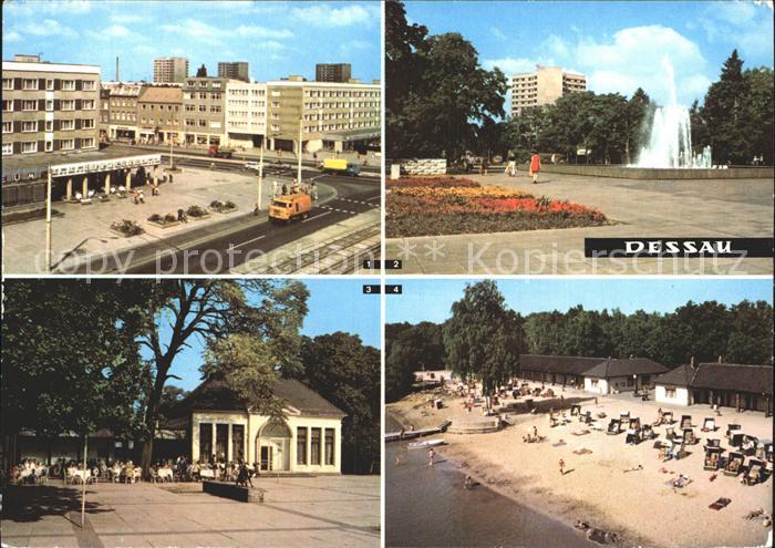 Dessau-Rosslau Wilhelm Pieck Str Stadtpark Teehaeuschen HOG und Intim Bar Strand