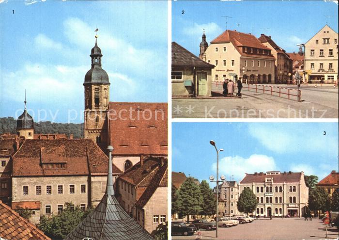 Dippoldiswalde Osterzgebirge Kirche Platz der Jugend PdF