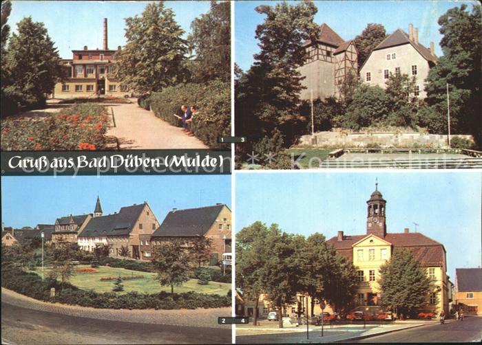 Bad Dueben Eisenmoorbad Platz der Jugend