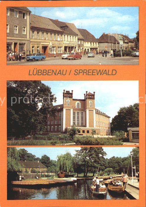 Luebbenau Spreewald Markt Schloss Spreewaldhafen