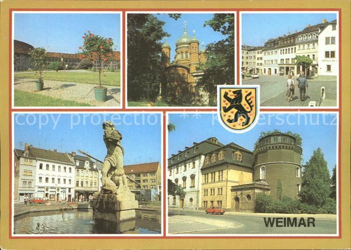 Weimar Thueringen Belvedere Grabkapelle Grossherzogin Maria Pawlowna HOG Zum wei