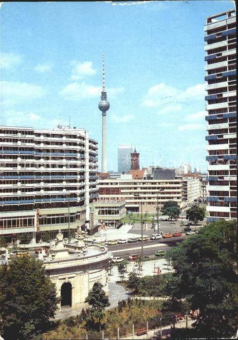 BERLIN  CITY Stadtzentrum Fernsehturm