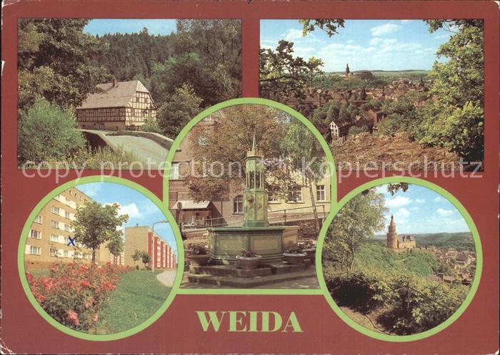 Weida Riesa Eisenhammer Total Neubaugebiet Frohe Zukunft Marktbrunnen Osterburg