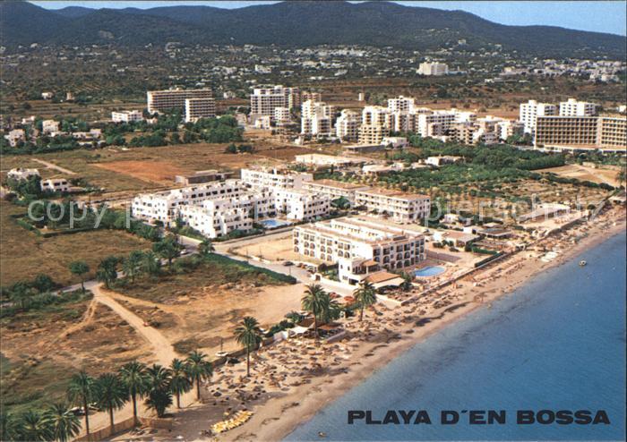 Playa d en Bossa Apartamentos Migjorn Fliegeraufnahme