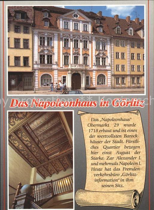 Goerlitz Sachsen Napoleonhaus Treppenaufgang