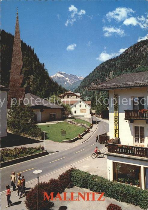 Mallnitz Kaernten mit Tauerntal und Geiselkopf