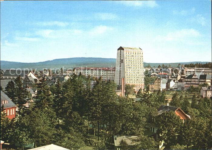 Oberhof Thueringen FDGB Erholungsheim Rennsteig