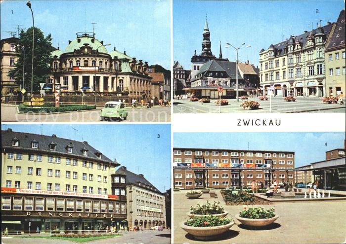 Zwickau Sachsen Milchbar Schumannplatz Hauptmarkt Ringcafe Zwickau Eckersbach