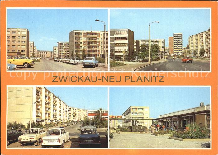Zwickau Sachsen OT Neu Planitz Teilansichten