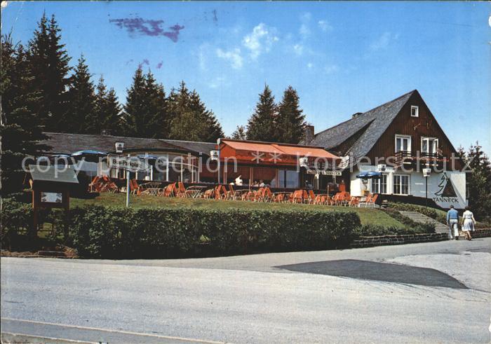 Schulenberg Oberharz Hotel Cafe Tanneck Terrasse