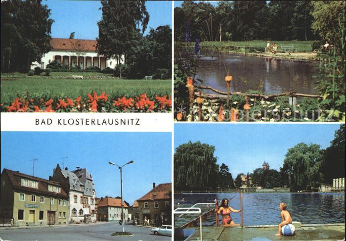 Bad Klosterlausnitz Moorbad Kurpark Markt Freibad