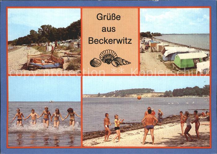 Beckerwitz Strandpartien Zeltplatz