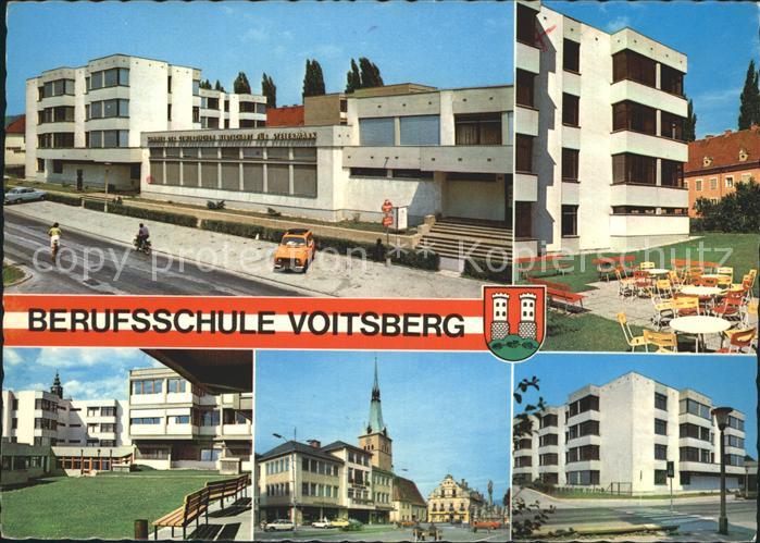 Voitsberg Steiermark Landesberufsschule Teilansichten Kirche