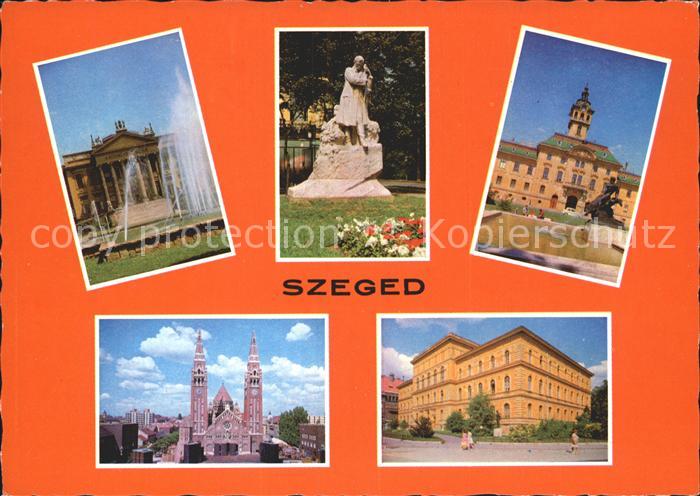 Szeged Bauwerke und Denkmal