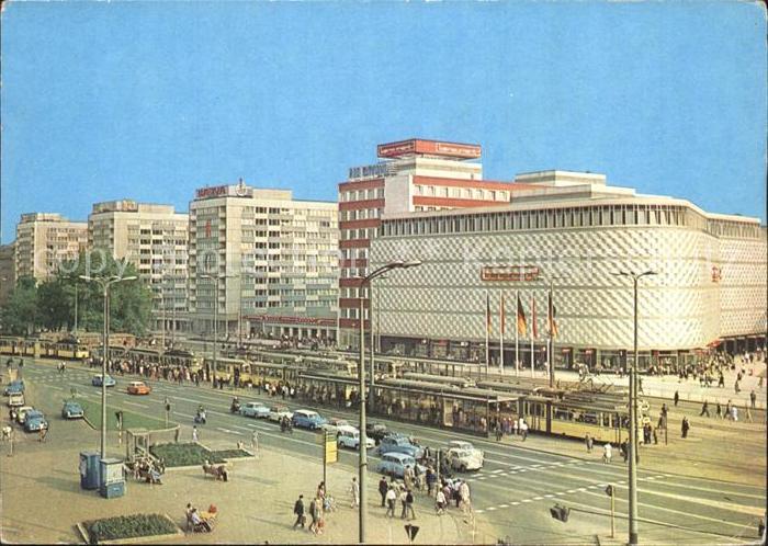 LEIPZIG Sachsen Warenhaus Konsument am Bruehl