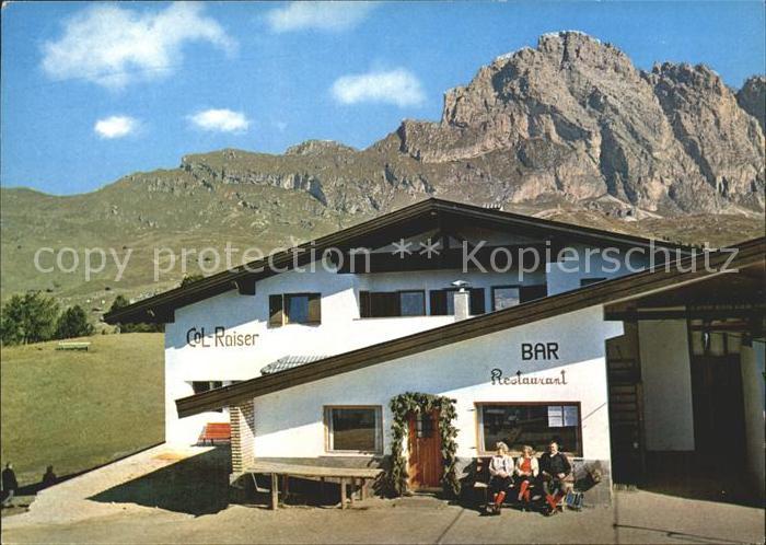 Val Gardena Col Reiser Bar Restaurant
