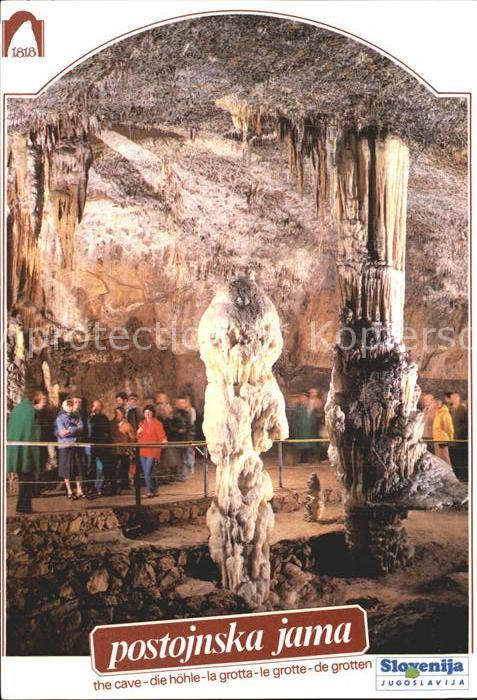 Postojnska Tropfsteinhoehle