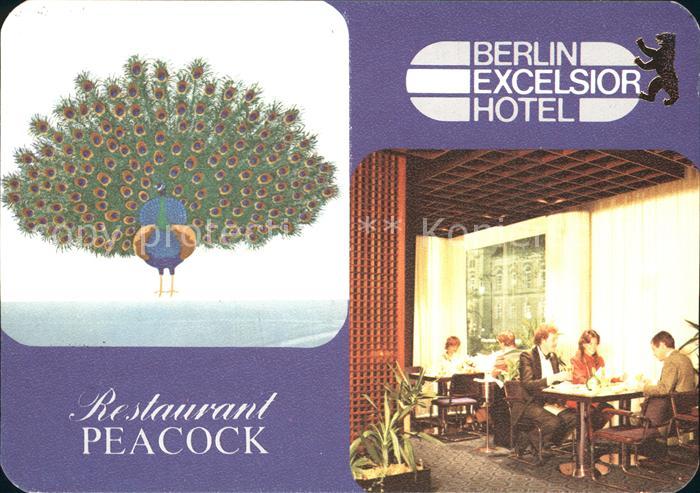 BERLIN  CITY Excelsior Hotel Restaurant Peacock