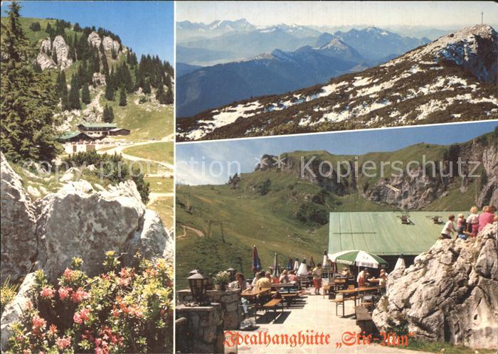 Lenggries Idealhanghuette Stie Alm Terrasse