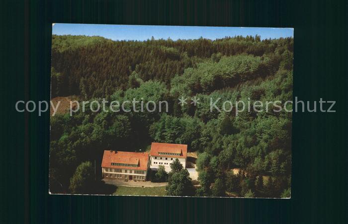 Roedinghausen Fliegeraufnahme Jugendheim des Kreises Herford