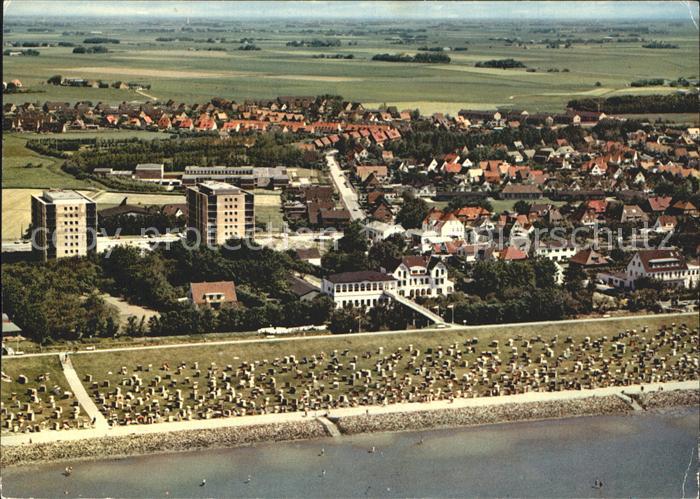 Buesum Nordseebad Fliegeraufnahme