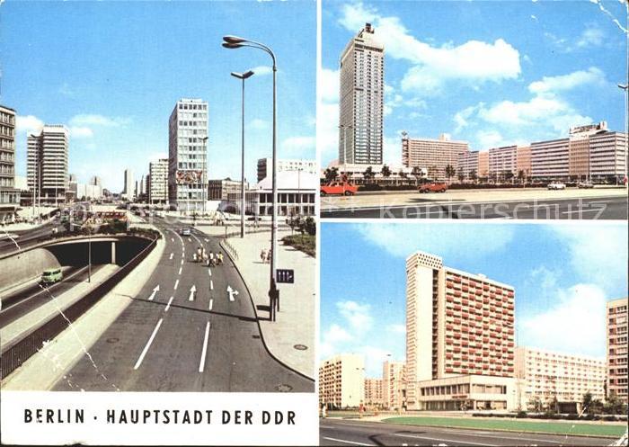 BERLIN  CITY Alexanderplatz Tunnel Interhotel Stadt Berlin Hans Beimler Strasse