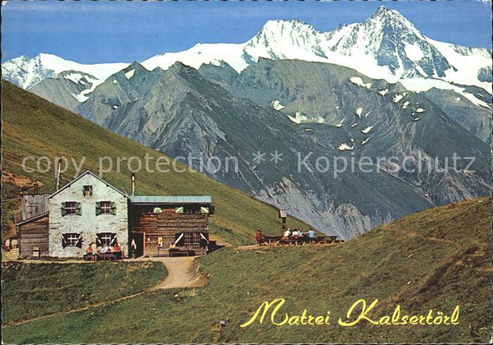 Matrei Brenner Kaisertoerl mit Grossglockner